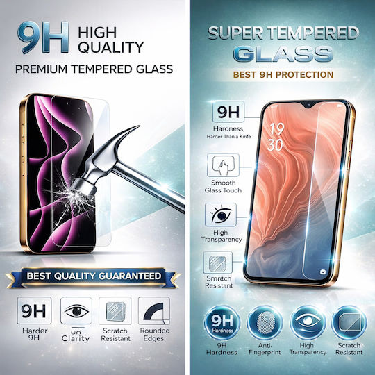Redmi 10a 4g Tempered Glass 9h Hardness 0,25mm