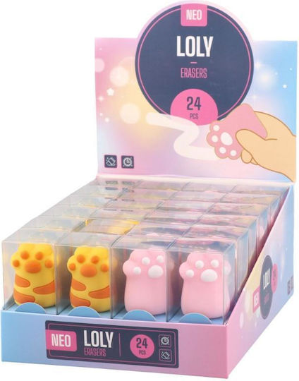 Loly Radiergummi Πατουσάκι Kästchen