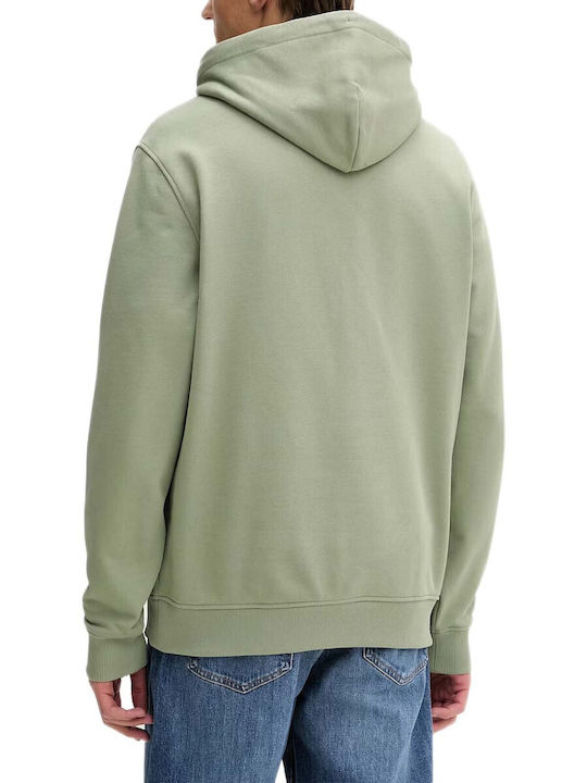 Tommy Hilfiger Суитшърт с качулка маслинен
