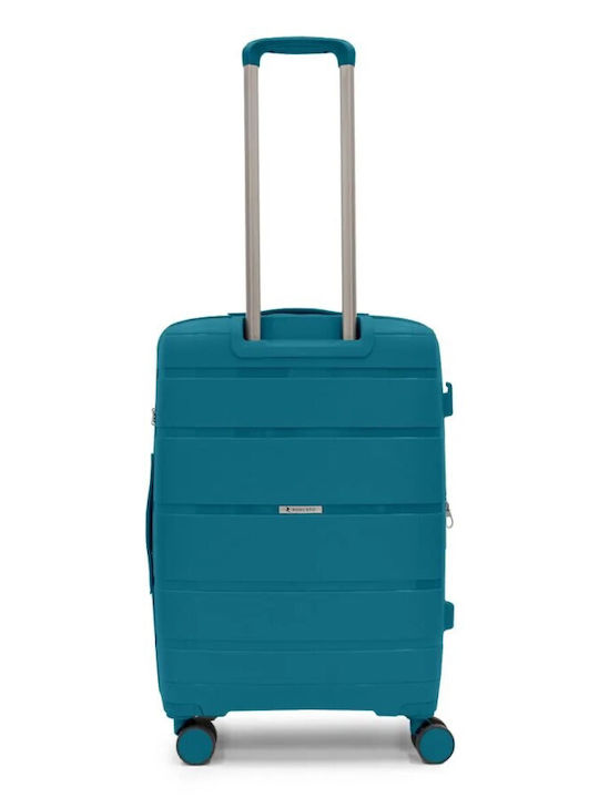 Ciak Roncato Medium Suitcase Hard Light Blue Height 66cm