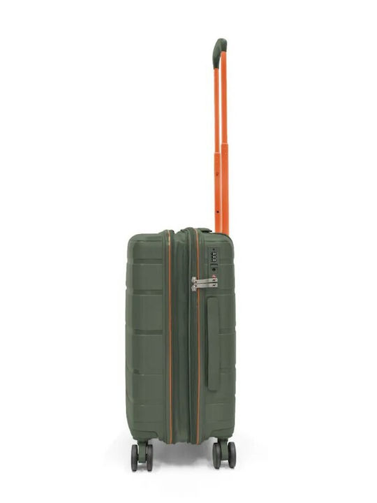 Ciak Roncato Cabin Hard Green Travel Suitcase Height 55cm