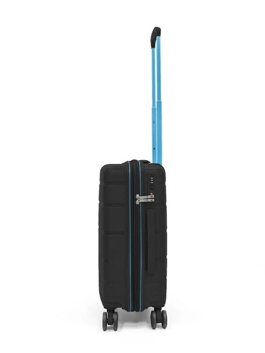 Ciak Roncato Cabin Hard Travel Suitcase Black Height 55cm