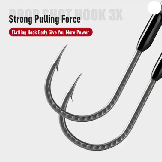 Kingdom 90° Jig Hook High Carbon Steel No3/0
