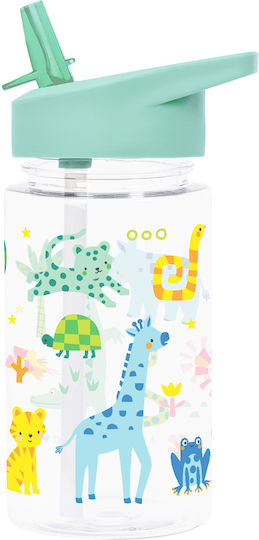 A Little Lovely Company Plastic Kids' Dinner Set 0.45lt Thermal Transparent