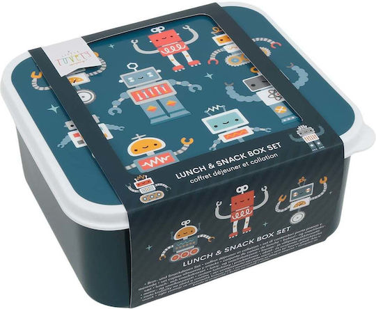 A Little Lovely Company Plastic Kids' Dinner Set Thermal