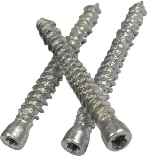 Cement Bolt Torx with Diameter M7.5 and Length 182mm 100 Pieces Buldex TSIX-75-182
