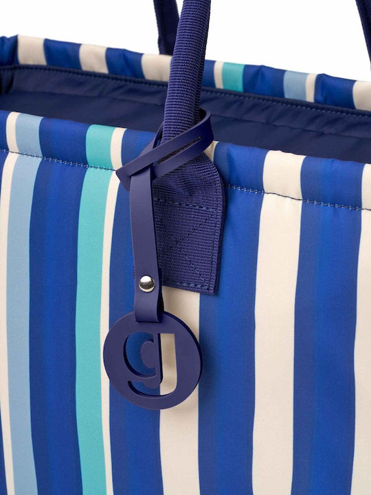 Guzzini Guzzini Kunststoff Einkaufstasche in Blau Farbe