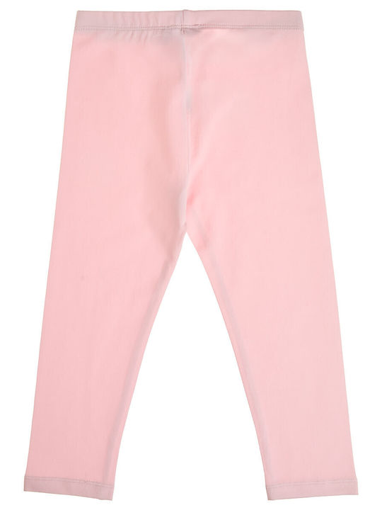 Kids Sports Long Pink Leggings