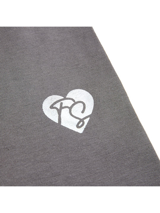 Kids Sports Long Grey Leggings