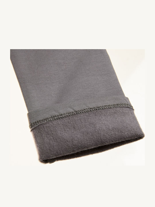 Kids Sports Long Grey Leggings