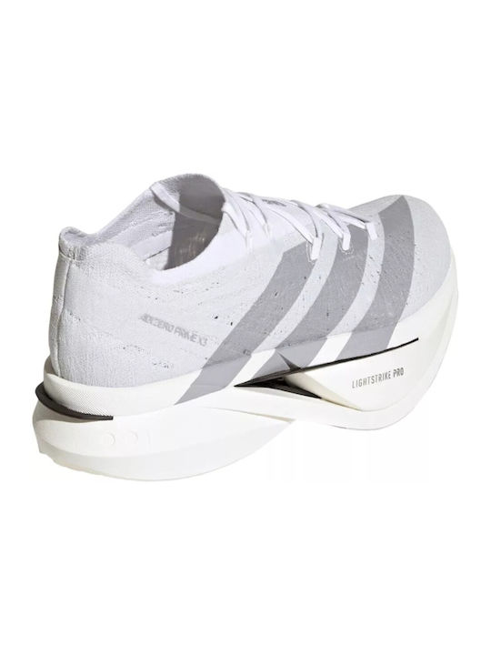 Adizero Prime X3 Strung Мъжки Спортни Обувки Running Cloud White