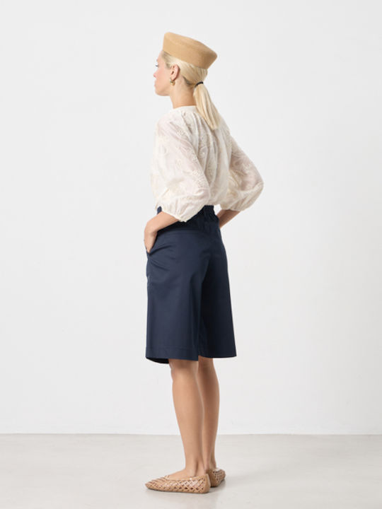 Damen Bermudas Marineblau