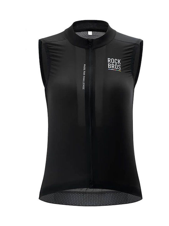 Rockbros Tricou Fără Mâneci Pentru Femei Road Bike Negru