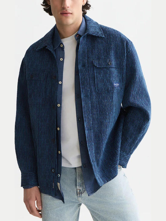 Scotch & Soda Overshirt Albastru