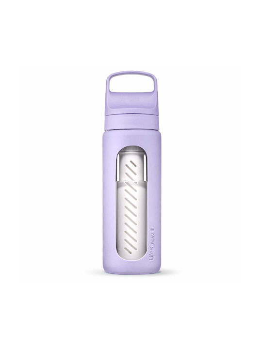 Lifestraw Lifestraw Wasserflasche Kunststoff mit Mundstück und Filter 600ml Blauer