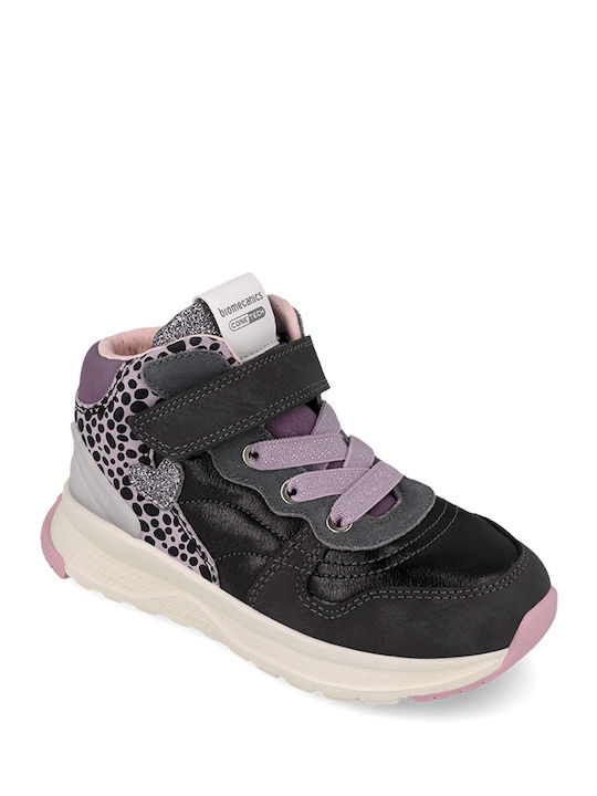 Anatomic Leather Kids Black Ankle Boots