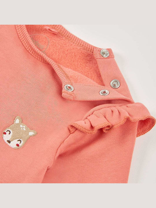 Kids Set with Summer Pants 2 Pieces Pink