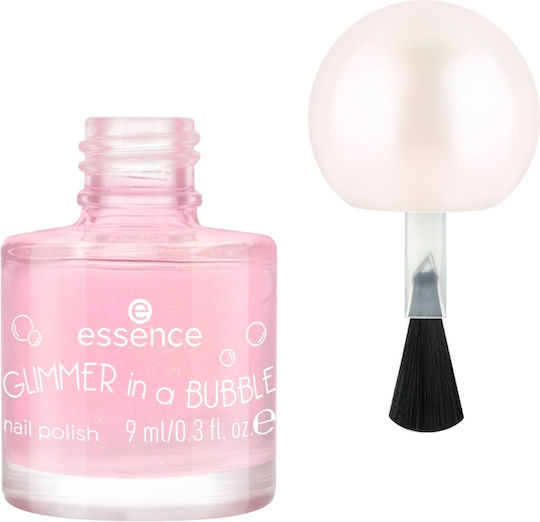Essence Glimmer In A Bubble Nail Polish 01 Glaze In A Haze 9ml