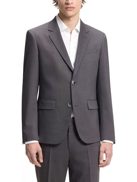 Men's Suit with Slim Fit Grey