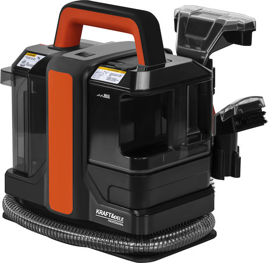 Kraft & Dele Aspirator Umed-Uscat 500W cu Recipient din Plastic 1.08lt