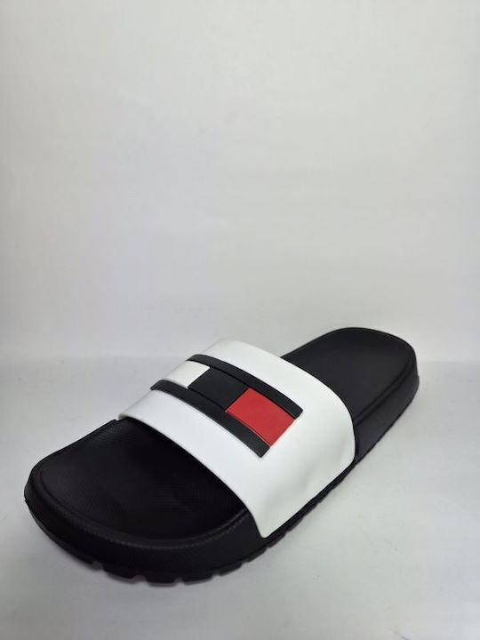 Men's White Flip-Flops