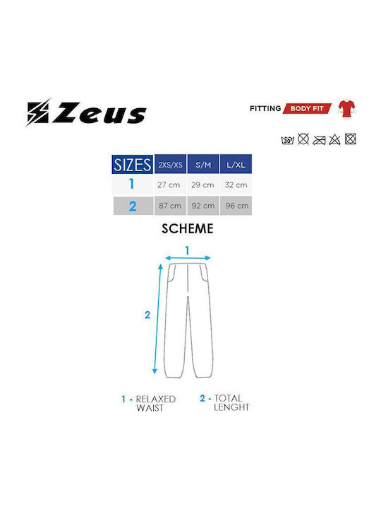 Zeus Мъжко спортно клин дълъг черен
