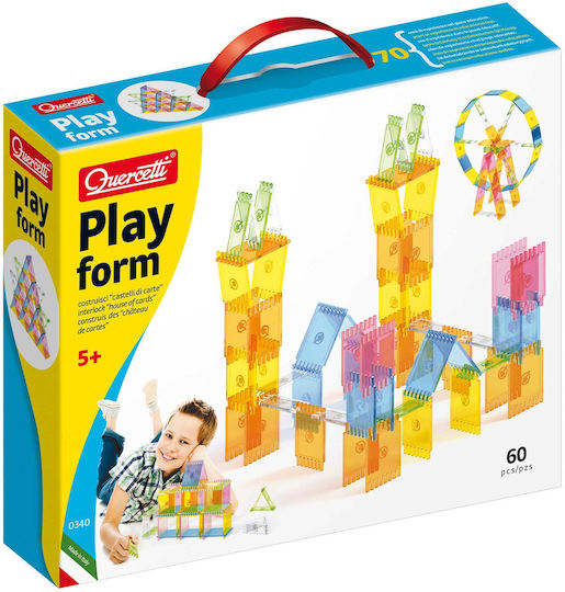 Quercetti Construction Toy Plastic Playform for Children 5+ Years