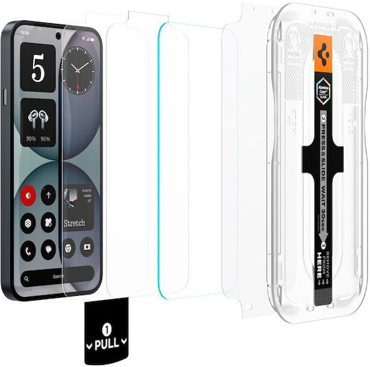 Spigen Gehärtetes Glas 2 Stück Für Nothing Phone (4a)