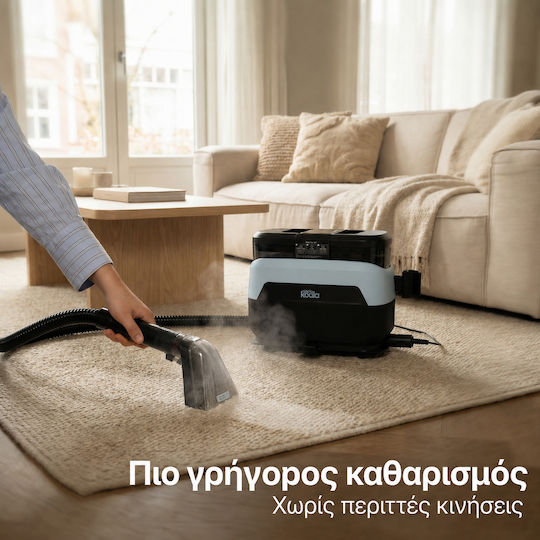 Clean Koala Wet-Dry Vacuum 1650W with Plastic Drum 1.3lt Black