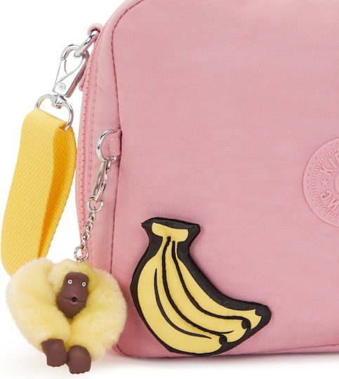 Kipling School Lunch Bag 8L Pink 20x13.5x25cm