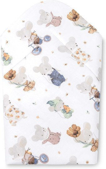 Sensillo Pătură Pepinieră Swaddling 100% Bumbac Gri 75x75 cm Sensillo Pătură Pepinieră Swaddling 100% Bumbac Gri 75x75 cm