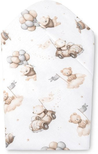 Sensillo Pătură Pepinieră Swaddling 100% Bumbac Bej 75x75cm Sensillo Pătură Pepinieră Swaddling 100% Bumbac Bej 75x75cm