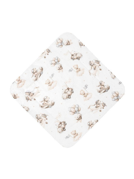 Sensillo Pătură Pepinieră Swaddling 100% Bumbac Bej 75x75cm