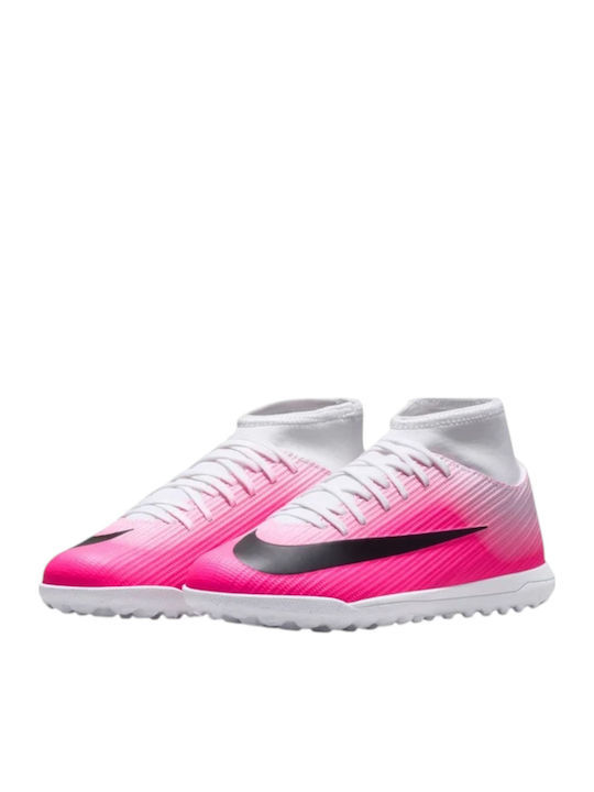 Mercurial Superfly 11 Club TF Kids Soccer Cleats & Shoes Turf Pink