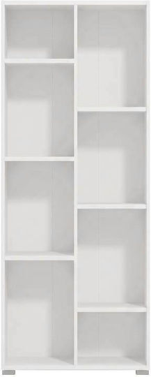 Modulus 4 Библиотека Подова Пластмасова Бяла 70x33x142cm Modulus 4 Библиотека Подова Пластмасова Бяла 70x33x142cm