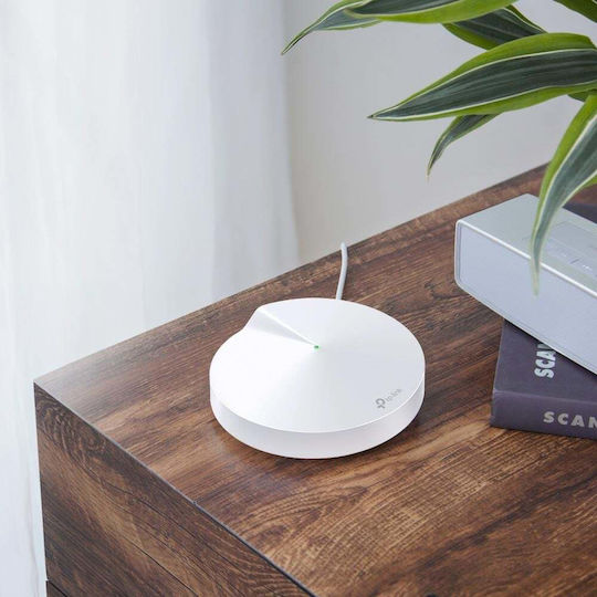 TP-LINK Deco M5 v3.20 WiFi-Mesh-Netzwerk Zugangspunkt Wi‑Fi 5 Dualband (2,4 & 5 GHz) in Doppelter Bausatz