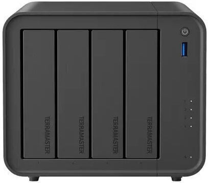 TerraMaster F4-425 NAS Tower with 4 slots for HDD and 2 Ethernet ports