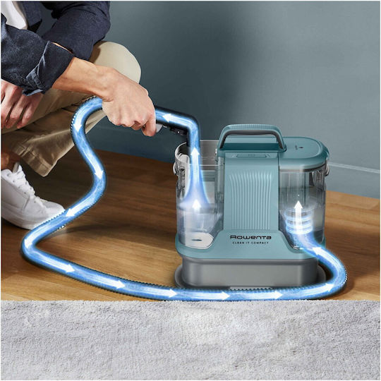 Rowenta Clean It Aspirator Umed-Uscat 400W cu Recipient din Plastic 1.4lt Verde