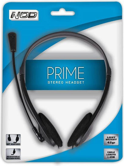 NOD Prime On Ear Multimedia Headphone with Microphone 3.5mm Jack