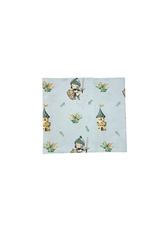 Bunny Bebe Lenjerie De Patut Bebe Pentru Cradle Bumbac Mountains Verde 80x110cm