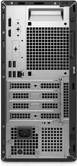 Dell Pro Tower Настолен компютър (Ultra 7-265/32GB DDR5/512GB SSD/W10 Pro) с Клавиатура (BG)