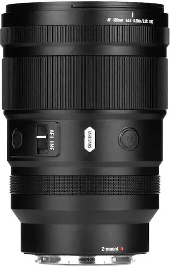 7artisans Voller Rahmen Kameraobjektiv AF 135mm F1.8 für Sony E Berg Schwarz
