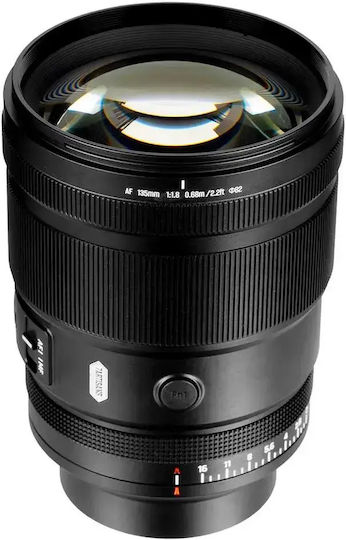 7artisans Voller Rahmen Kameraobjektiv AF 135mm F1.8 für Sony E Berg Schwarz