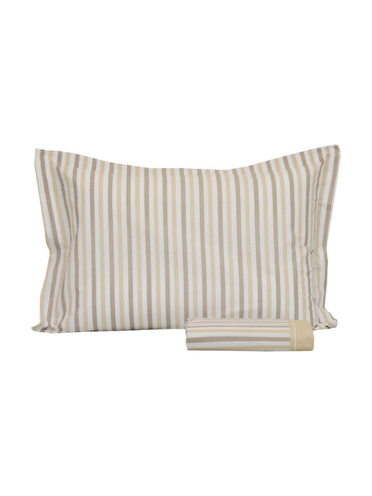Anna Riska Mix & Match Baby Sheet Cradle Cotton Beige 80x100cm