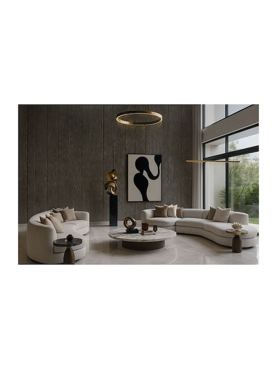 Panouri Decorative 3D de Perete cu Adeziv Gri 60x120εκ. 10buc