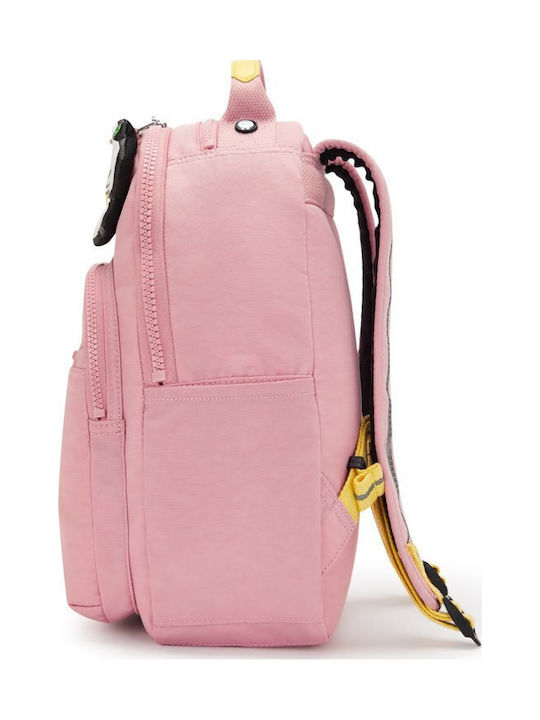 Kipling Παιδική Τσάντα Πλάτης Ροζ 35x25.5x16εκ.