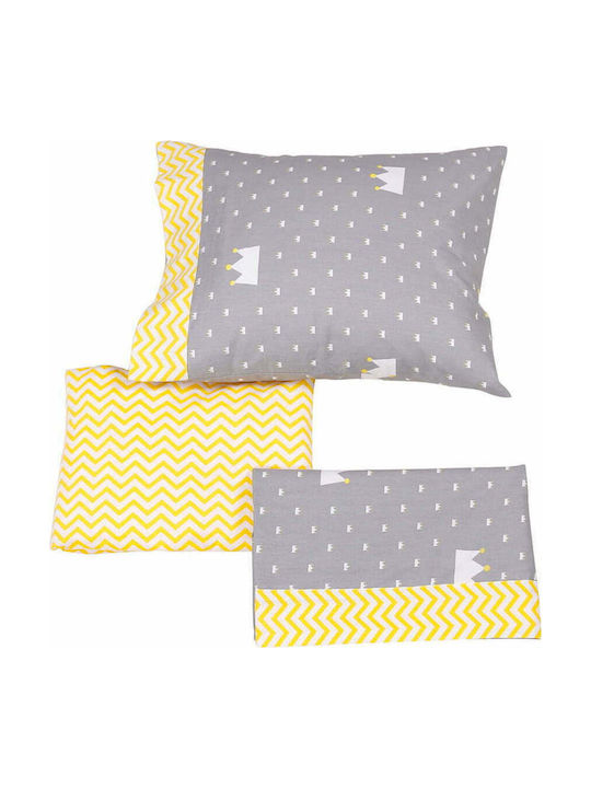 Beauty Home Art Baby Sheets Set Crib Cotton Satin Fitted Multicolored 120x160cm