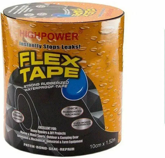 Self Vulcanizing Insulation Tape 100mm x 1.52m Black