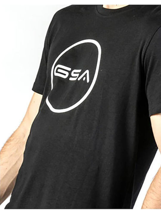 Superlogo Men's T-Shirt with Logo Black