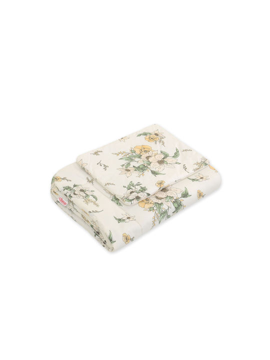 Newborn Комплект Бебешки Чаршафи За Количка Памучни Бежов 75x100бр